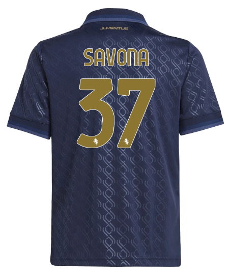 Official JUVENTUS THIRD JERSEY 202425 – KIDS – 37 – SAVONA Collection - Juventus FC Gear