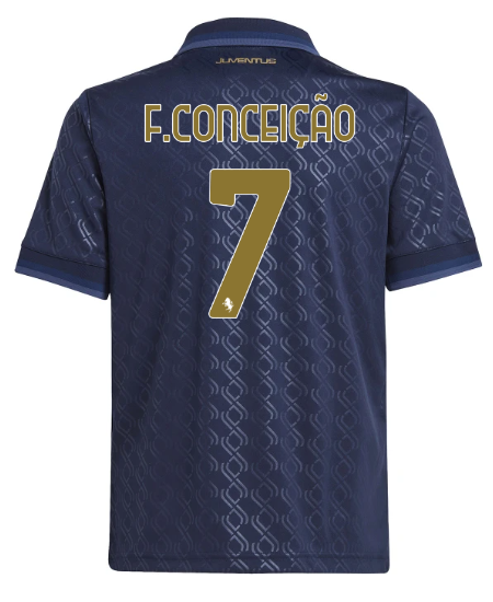Official JUVENTUS THIRD JERSEY 202425 – KIDS – 7 – F.CONCEIÇÃO Collection - Juventus FC Gear