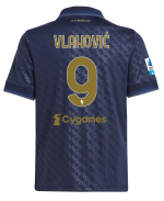 Official JUVENTUS THIRD JERSEY 202425 – KIDS – 9 – VLAHOVIĆ – Serie A Pack Collection - Juventus FC Gear
