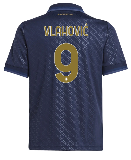 Official JUVENTUS THIRD JERSEY 202425 – KIDS – 9 – VLAHOVIĆ Collection - Juventus FC Gear