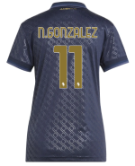 Official JUVENTUS THIRD JERSEY 202425 – WOMEN – 11 – N.GONZALEZ Collection - Juventus FC Gear