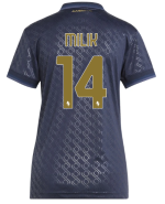 Official JUVENTUS THIRD JERSEY 202425 – WOMEN – 14 – MILIK Collection - Juventus FC Gear