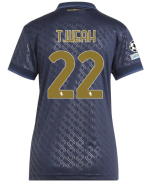 Official JUVENTUS THIRD JERSEY 202425 – WOMEN – 22 – T.WEAH – Champions League Pack Collection - Juventus FC Gear