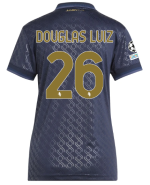 Official JUVENTUS THIRD JERSEY 202425 – WOMEN – 26 – DOUGLAS LUIZ – Champions League Pack Collection - Juventus FC Gear