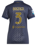 Official JUVENTUS THIRD JERSEY 202425 – WOMEN – 3 – BREMER – Serie A Pack Collection - Juventus FC Gear