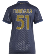 Official JUVENTUS THIRD JERSEY 202425 – WOMEN – 51 – MBANGULA Collection - Juventus FC Gear