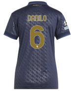 Official JUVENTUS THIRD JERSEY 202425 – WOMEN – 6 – DANILO – Champions League Pack Collection - Juventus FC Gear