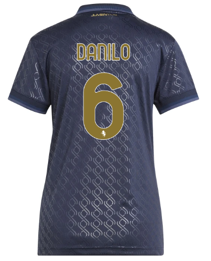 Official JUVENTUS THIRD JERSEY 202425 – WOMEN – 6 – DANILO Collection - Juventus FC Gear