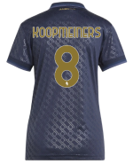 Official JUVENTUS THIRD JERSEY 202425 – WOMEN – 8 – KOOPMEINERS Collection - Juventus FC Gear