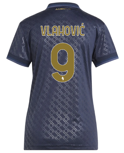 Official JUVENTUS THIRD JERSEY 202425 – WOMEN – 9 – VLAHOVIĆ Collection - Juventus FC Gear