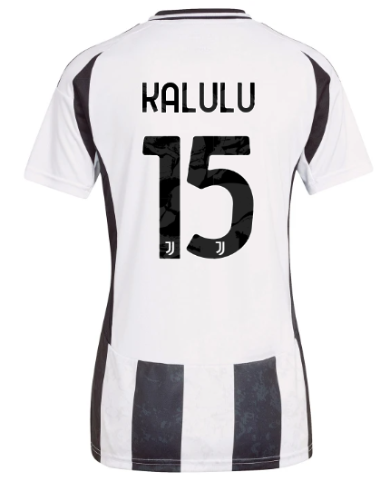 Official Official juventus home jersey 202425 – women – 15 – kalulu Collection – Juventus FC Gear Collection - Juventus FC Gear