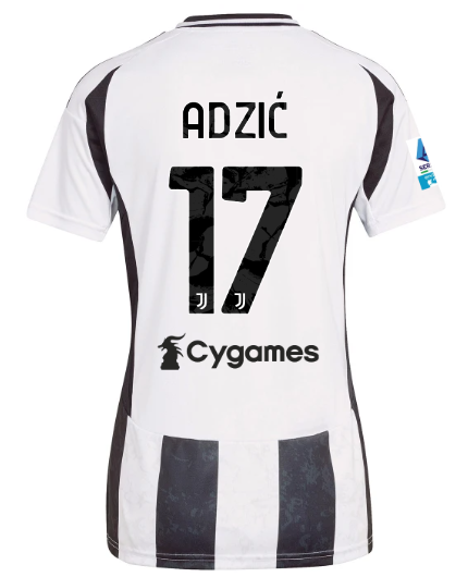 Official Official Official juventus home jersey 202425 – women – 17 – adziĆ – serie a pack Collection – Juventus FC Gear Collection – Juventus FC Gear Collection - Juventus FC Gear