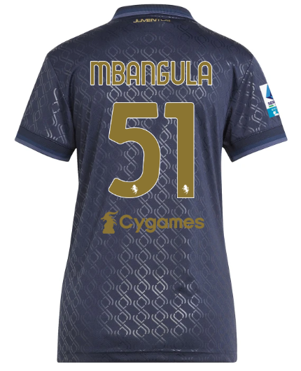 Official Official Official juventus third jersey 202425 – women – 51 – mbangula – serie a pack Collection – Juventus FC Gear Collection – Juventus FC Gear Collection - Juventus FC Gear